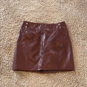 Free People Purple Pencil Mini Skirt Night Out